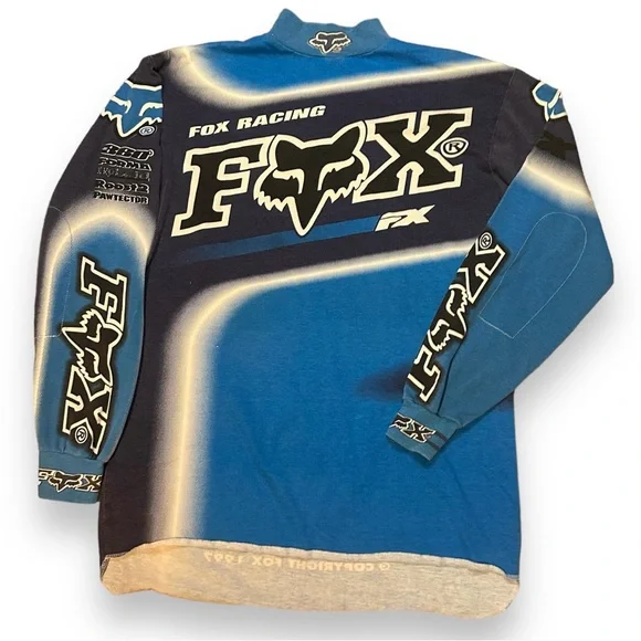 Fox Shirts Rare Fox Motocross Jersey Vintage Poshmark